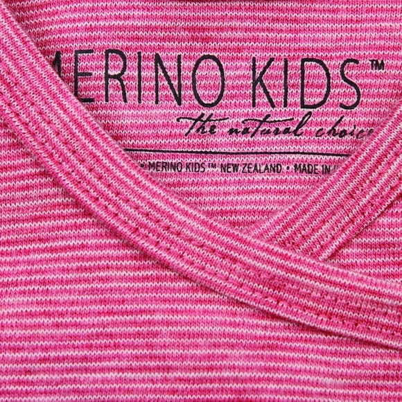 Merino Kids Pyjamas, 3-4 Years, Raspberry *NEW - Picture 7 of 8